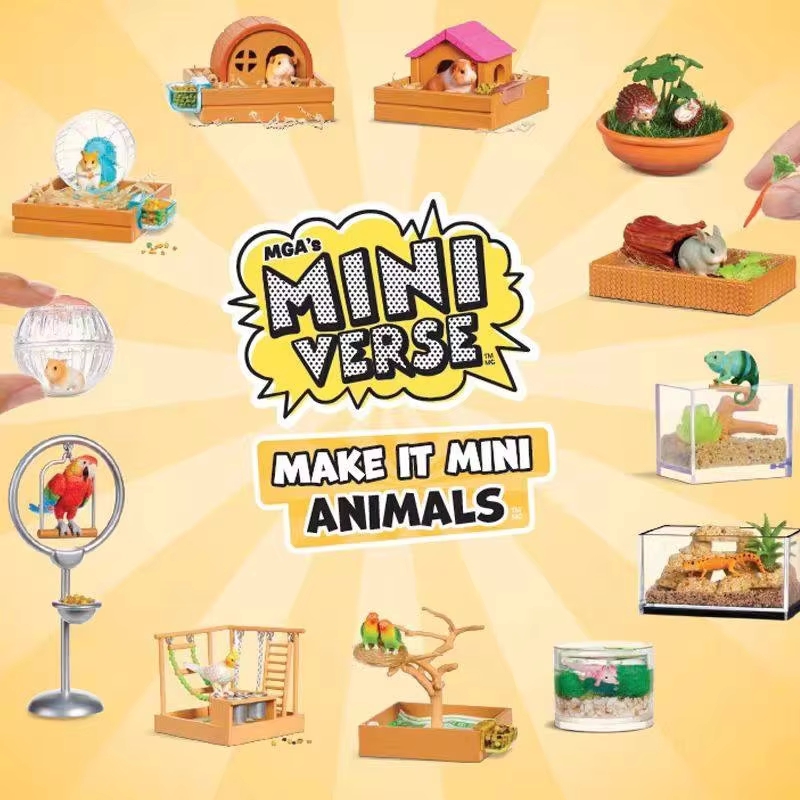 Model Kit Diorama - กล่องสุ่มของเล่น MGA Miniverse Make It Mini