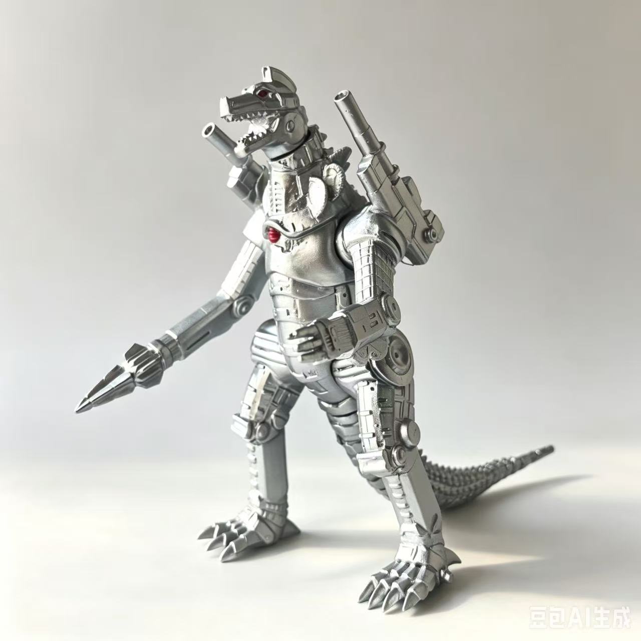 Model Kit Kiryu - 19 ซม. แคนนอน เมชา โกจิร่า ซีรีส์