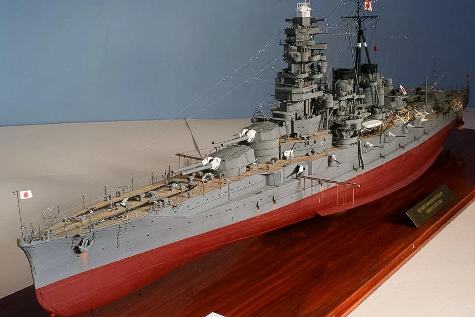 Model Kit Battleship - 1:200 Scale WW2 เรือรบ Hiei DIY