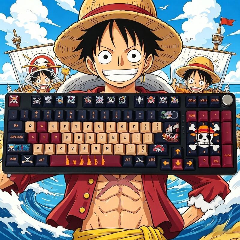 Model Kit One Piece Bandai - ชุดคีย์แคป BANDAI One Piece Monkey D.