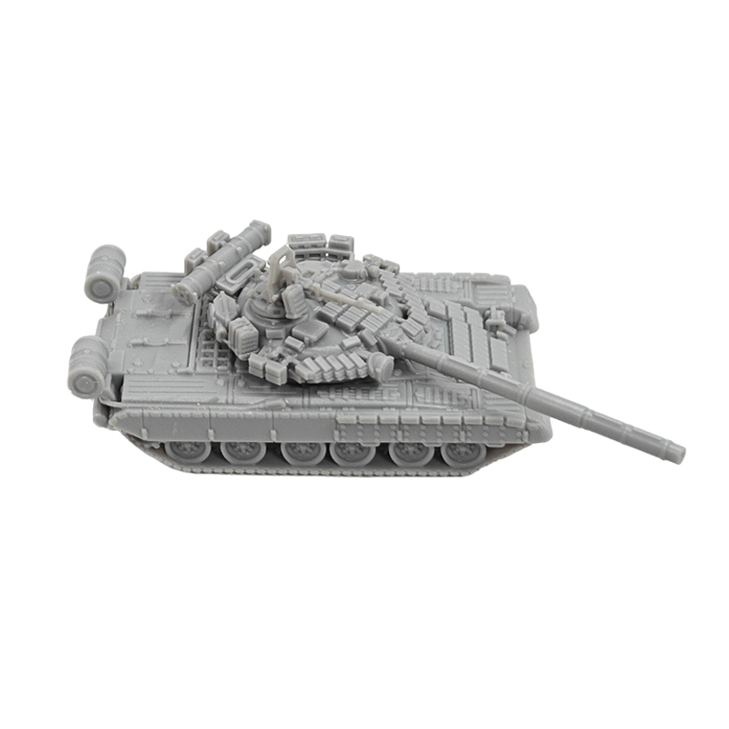Model Kit Diorama - ชุดโมเดลรถถังหลัก T-80BV ขนาด 1/144 ผลิตด้วยเทคโนโลยี 3D