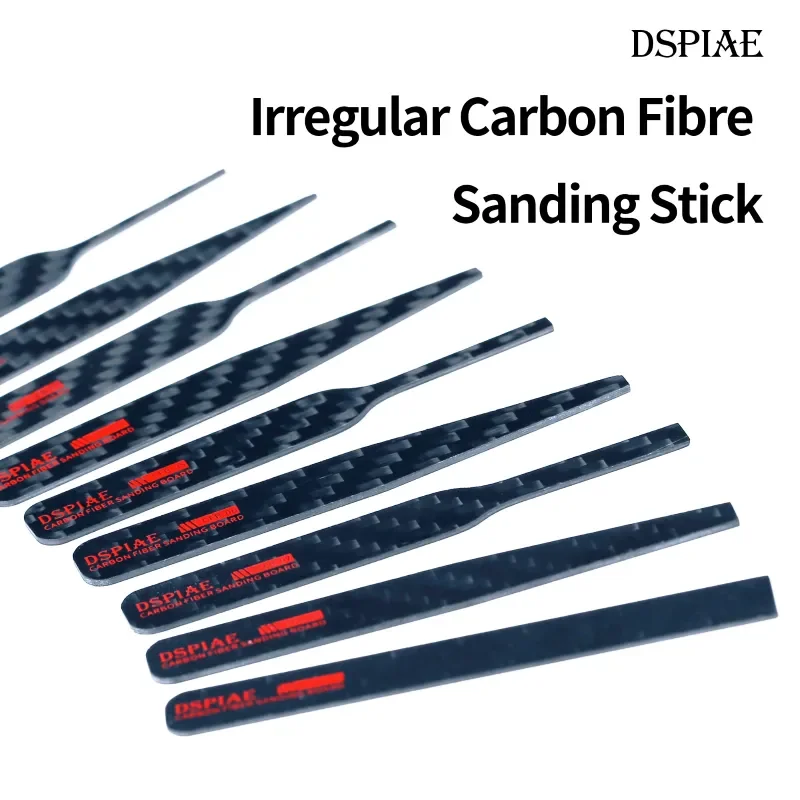 Model Kit Tweezers - แผ่นขัดคาร์บอนไฟเบอร์รูปทรงพิเศษ DISPIAE ระดับมืออาชีพ สำหรับงานโมเดล รุ่น CFB-S01-S03