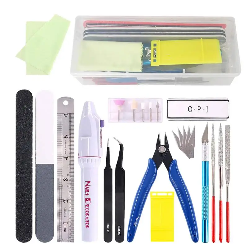 ‌ ชุดเครื่องมือจิ๋ว 24/9 ชิ้นส - Model Kit Tweezers บทวิจารณ์และราคา