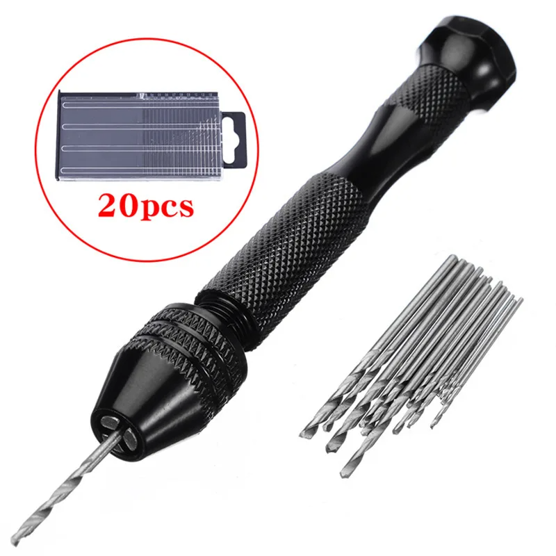 ชุดดอกสว่านมือหมุนขนาดเล็ก ชุด - Pin Vice Micro บทวิจารณ์และราคา