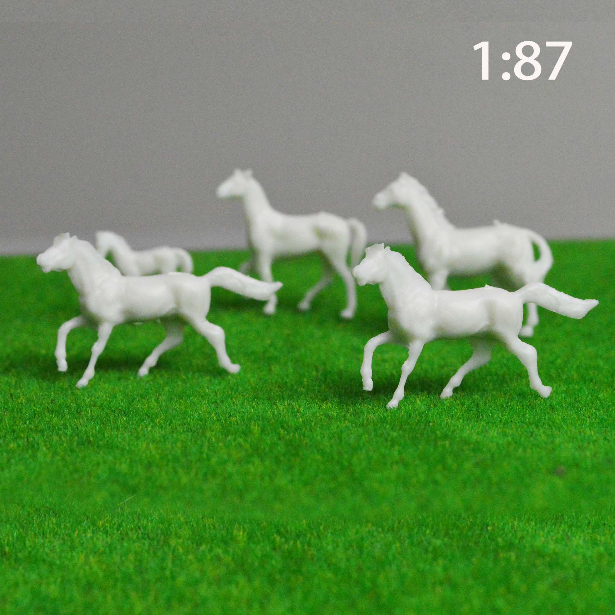 HO/N Scale รุ่น Miniature ม้าว - Model Kit Horse บทวิจารณ์และราคา