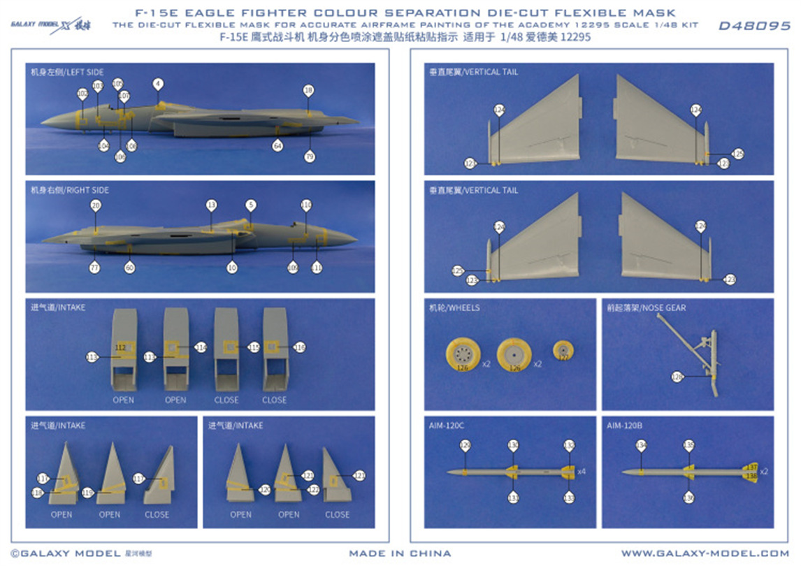 หน้ากากยืดหยุ่นแบบไดคัทแยกสีสำ - Model Kit Academy บทวิจารณ์และราคา