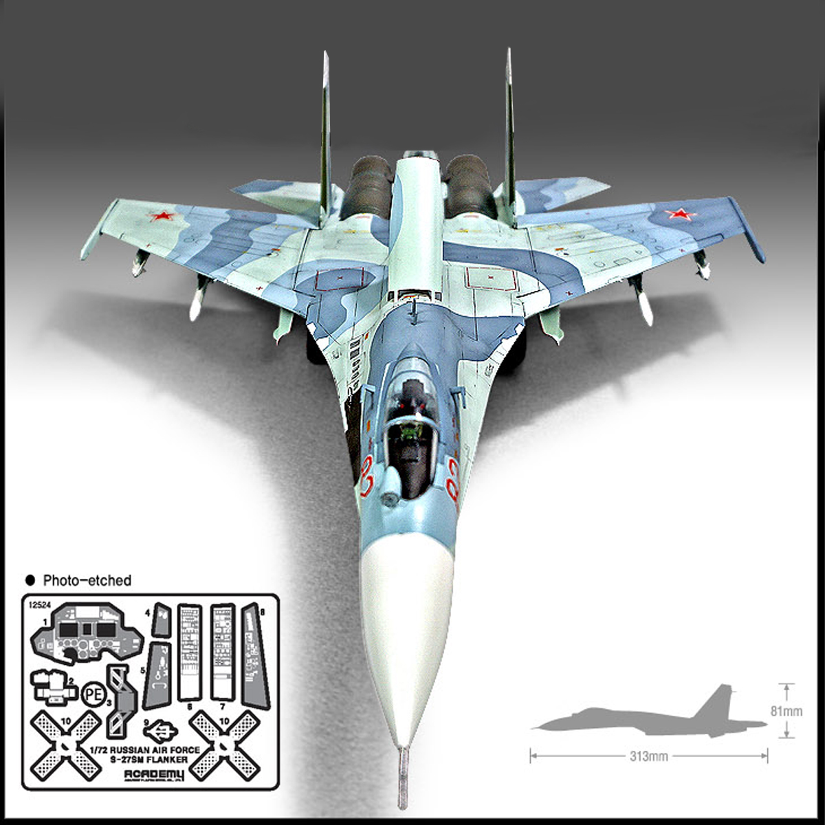 AC12524 ACADEMY 1/72 กองทัพอาก - Model Kit Academy บทวิจารณ์และราคา