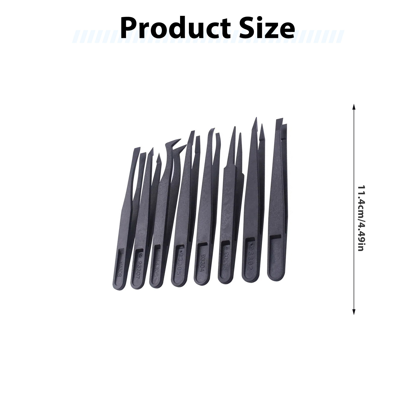 ชุดแหนบคาร์บอนไฟเบอร์ 8 ชิ้น เ - Model Kit Tweezers บทวิจารณ์และราคา
