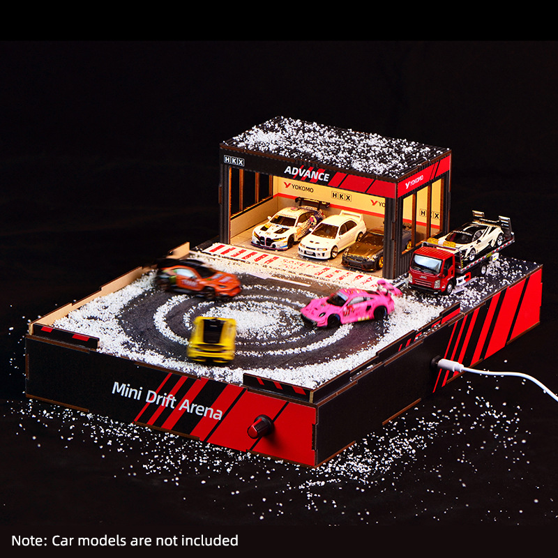 ชุดสร้างฉากรถดริฟท์ DIY ขนาด 1 - Model Kit Diorama บทวิจารณ์และราคา