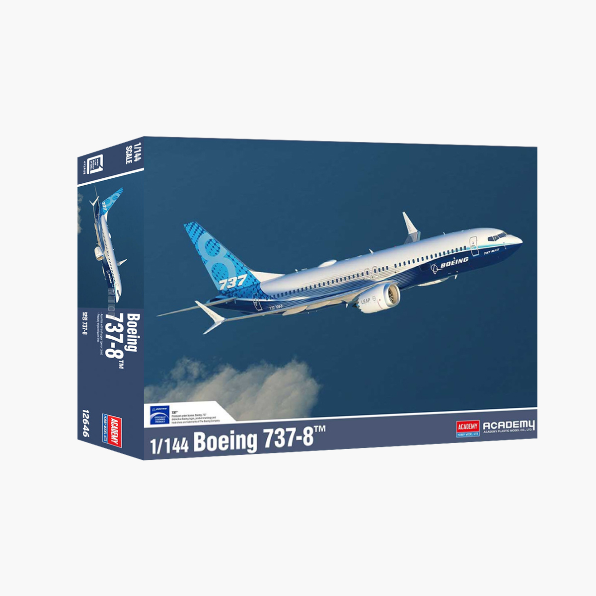 AC12646 ACADEMY 1/144 โบอิ้ง 7 - Model Kit Academy บทวิจารณ์และราคา
