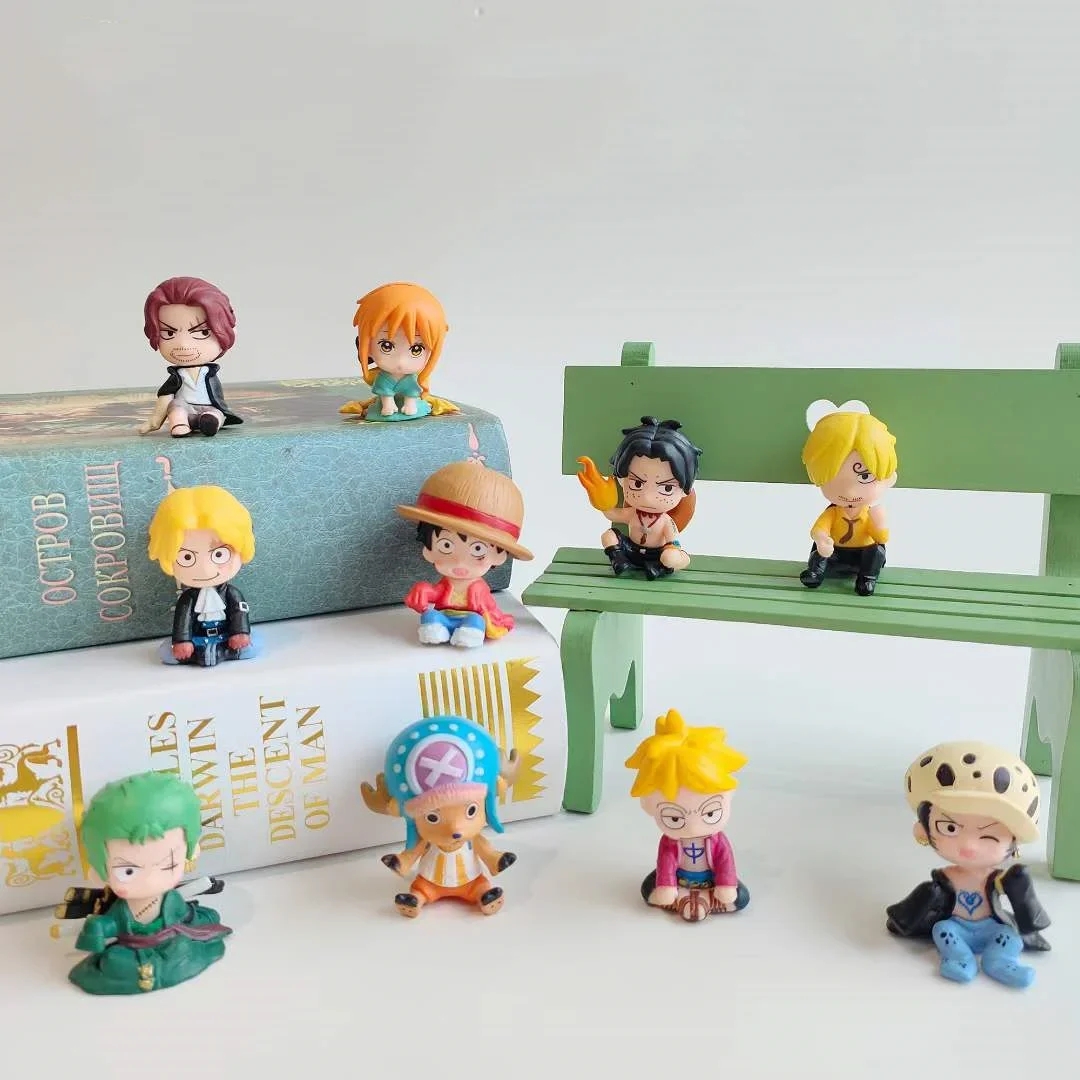 ชุดฟิกเกอร์วันพีซ 10 ชิ้น ลูฟี - Model Kit Judge บทวิจารณ์และราคา