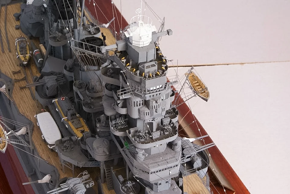 1:200 Scale WW2 เรือรบ Hiei DI - Model Kit Battleship บทวิจารณ์และราคา