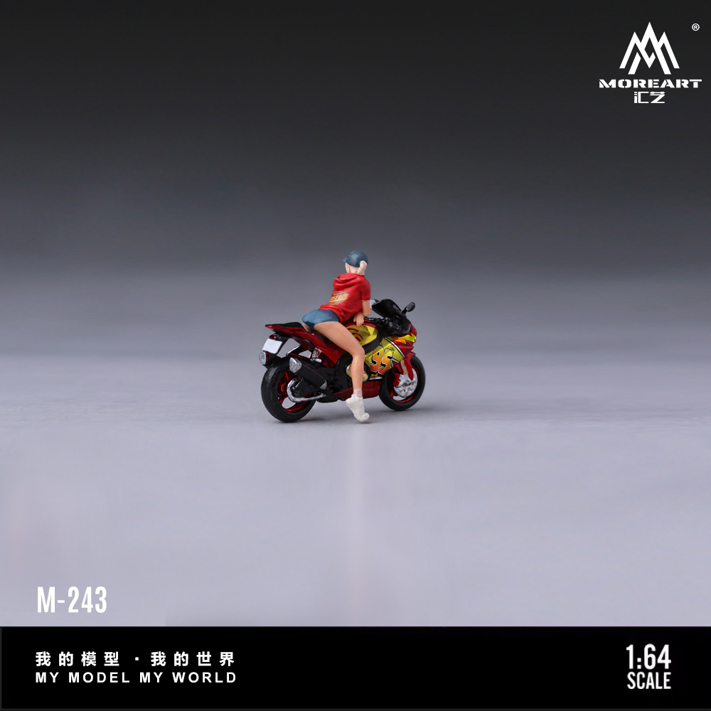 MoreArt โมเดลมอเตอร์ไซค์เรซินข - Model Kit Girls บทวิจารณ์และราคา