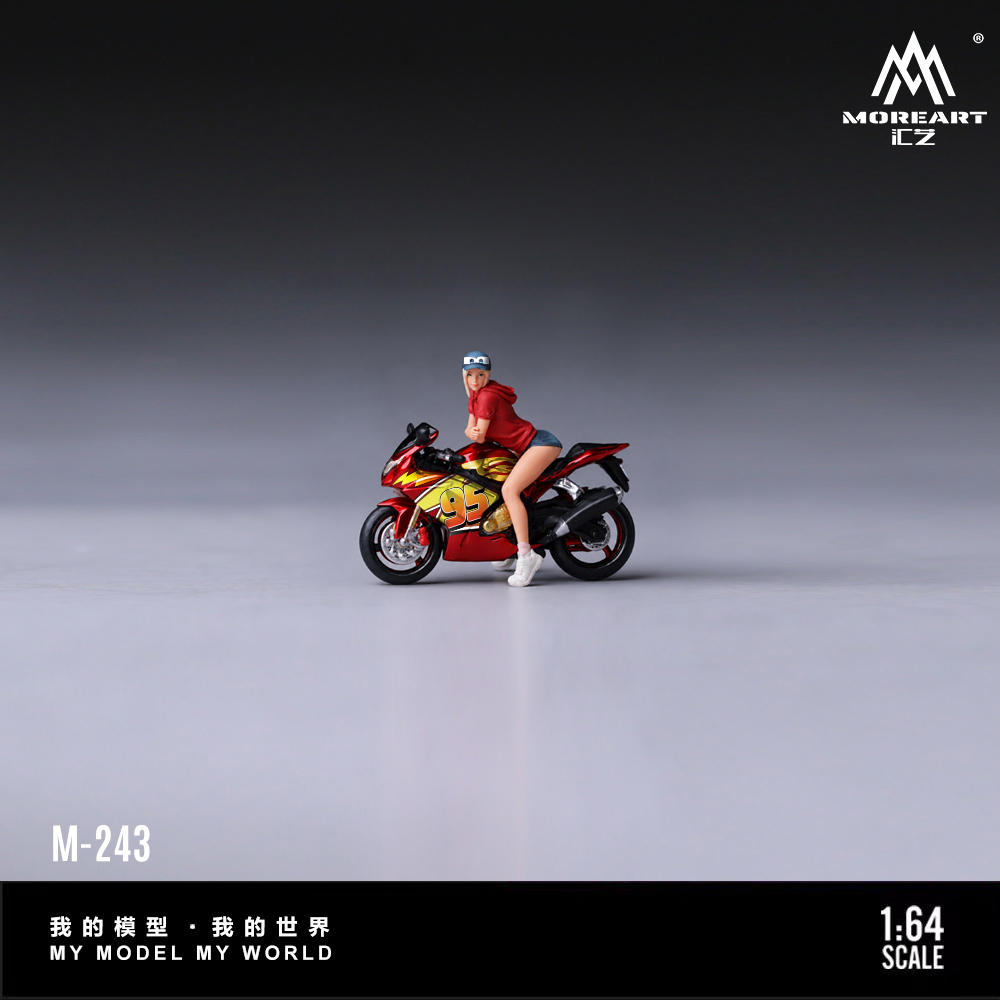 MoreArt โมเดลมอเตอร์ไซค์เรซินข - Model Kit Girls บทวิจารณ์และราคา