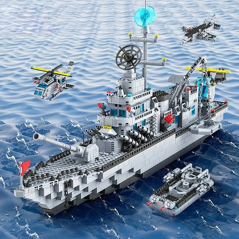 ตัวต่อเรือรบขนาดใหญ่พิเศษ 65 ซ - Model Kit Battleship บทวิจารณ์และราคา