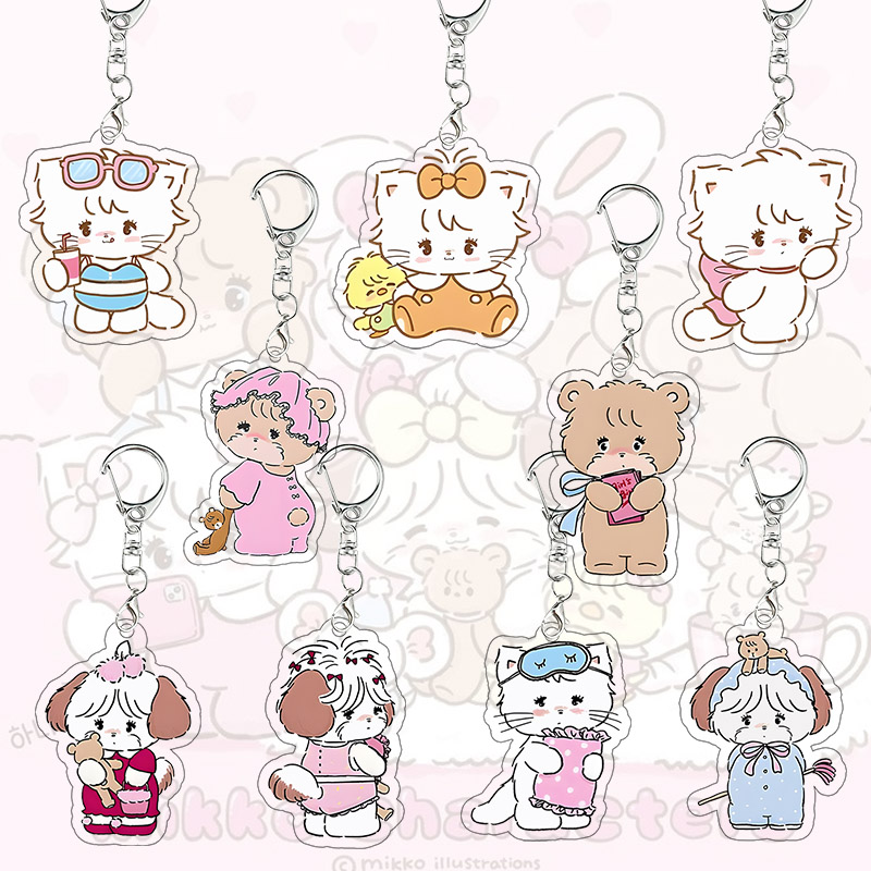 พวงกุญแจอะคริลิค Mikko Kawaii  - Model Kit Girls บทวิจารณ์และราคา